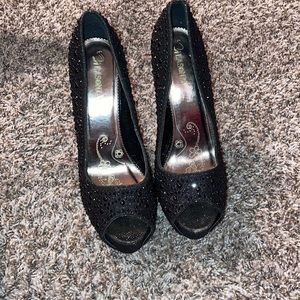 Lasonia heels , pink bottoms